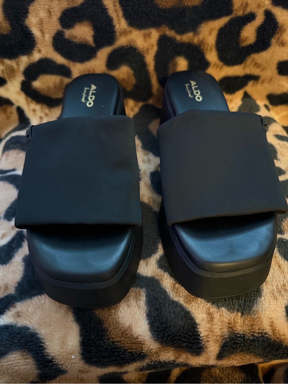 ALDO Y2K Platform Slide Sandals